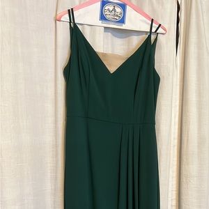 David’s Bridal Bridesmaids Chiffon Spaghetti Strap Dress-worn once!